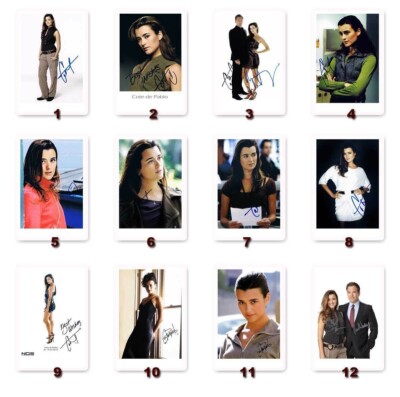 Cote de Pablo alias Ziva David aus Navy CIS / NCIS -  Autogrammfotokarte Auswahl
