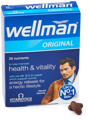 Multivitamine Mineralstoffe & Eisen Hochfeste Tabletten A-Z 29 Wellman Vitamine