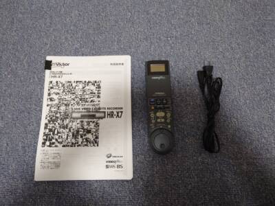 Victor S-VHS Video Deck HR-X7 Working Power Cable, Victor Remote