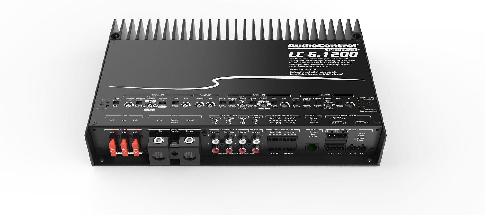 Автомобильный усилитель AudioControl LC-61200 мощностью 125 Вт x 6 110490₽