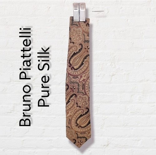Bruno Piattelli Career Business Pure Silk Mens Tie