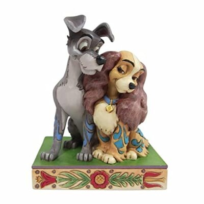 #ad Jim Shore Disney Traditions Lady and The Tramp Love Figurine 4.5 Inch 6010885 $55.99
