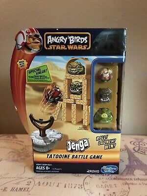 Angry Birds Star Wars Jenga Tatooine Battle Game | eBay
