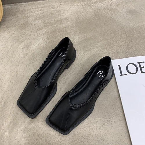 Woman Fashion Sandals Casual PU Low Rubber Rome Square heel Flat Back Strap Toe - Picture 29 of 55
