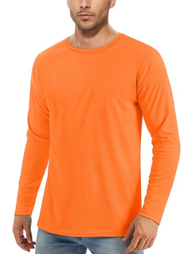 UPF 50+ Men's Sun Protection T-Shirts Long Sleeve Running Fishing Shirts Shirts - Picture 55 of 84