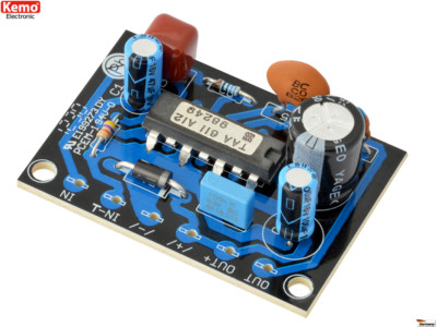 Universal 1 Watt Mini Mono Verstärker 6V - 9V DC Kemo Löt Bausatz B182