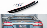 CUP Heckspoiler Ansatz Schwarz FüR Ford Mondeo MK5 FL Spoiler Aufsatz ABS