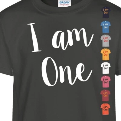 Personalised I am Any Age Kids T Shirt Novelty Inspired Funny Cool Present