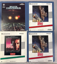 3 Movies - Sudden Impact Clint Eastwood, Blue Thunder The Right Stuff CED