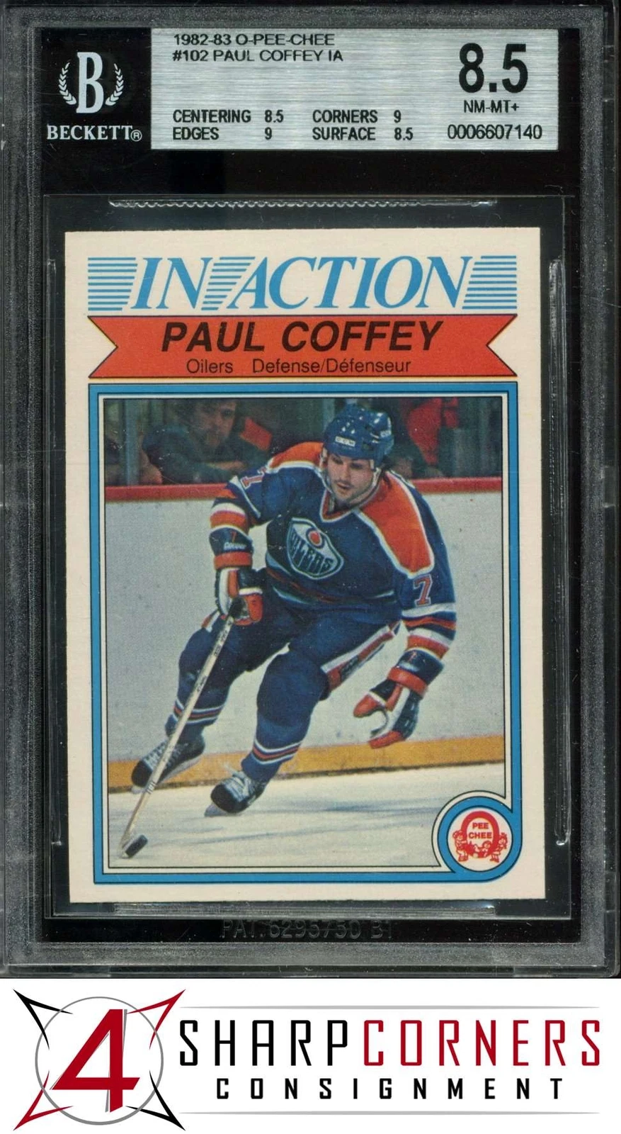Paul Coffey trading card