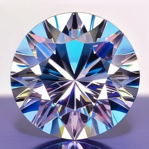 Diamante natural certificado de 7,30 quilates grado D redondo suelto VVS1/13 mm # Foto 2 de 4