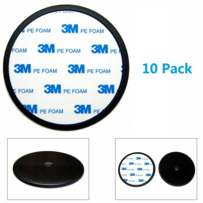LOT OF 10 | Ramtech 90mm 3M Car Dashboard Suction Cup Mount Disc Adhesive Disk