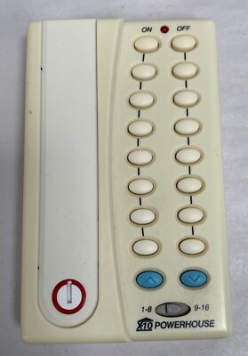 X10 Powerhouse  HR12A PalmPad Home Automation Remote Control (A4)