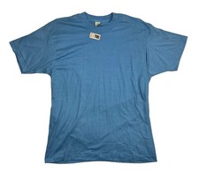 Vintage NOS L Blue Blank Screen Stars Best, T-shirt Single Stitch USA Shirt