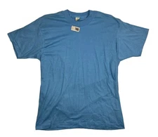 Vintage NOS L Blue Blank Screen Stars Best,  T-shirt Single Stitch USA Shirt