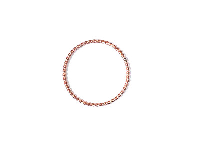 Sacred Cubit Tensorring Half Sacred Cubit 2,5 mm / 10 Gauge Orgonschutz