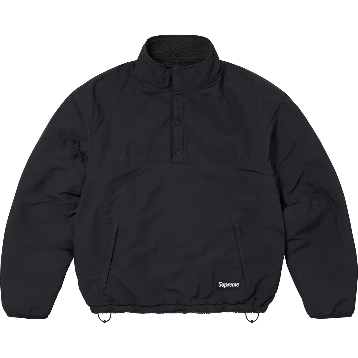 みーちゃんさん専用supremeシュプリームReversiblePullover Supreme Polartec Shearling Reversible Pullover 3colors Black