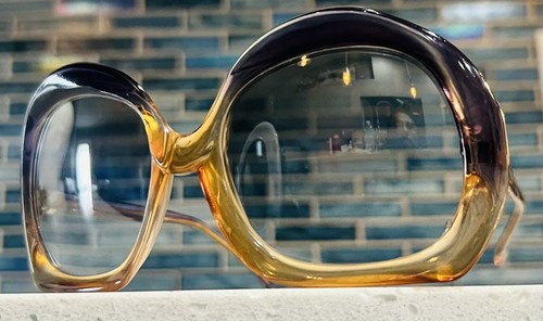 Balenciaga Style Oversized Round Square Multicolor Gradient Exquisite Sunglasses - Picture 4 of 17