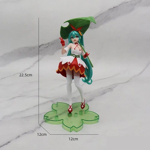 Hatsune Miku Desktop süße Actionfigur 11 cm Neko T-Shirt Ver. Anime Figur - Bild 20 von 22