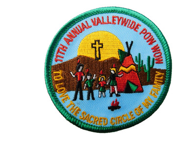 YMCA GIRL INDIAN GUIDES PRINCESS PATCH VALLEYWIDE POW WOW SACRED CIRCLE   BSA