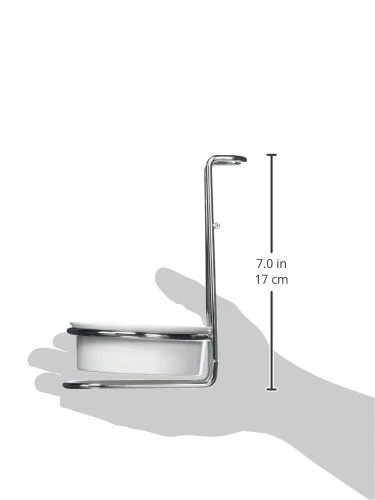Estufa vertical de cerámica de acero inoxidable Norpro con soporte para cuchara Foto 3 de 3