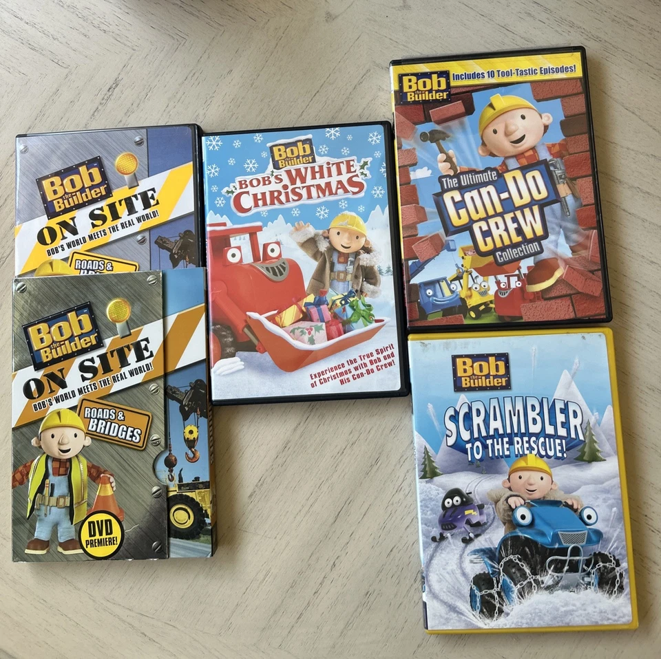 Bob the Builder X 7-On-Site & Can Do Crew & White Christmas & Scrambler++++(DVD) - Image 2 of 4