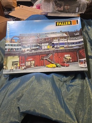 FACTORY SEALED RARE VINTAGE FALLER 120 119 HO S-BAHN RAILWAY STATION