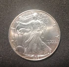 1 Troy Oz Statue Of Liberty Silver Round 1998