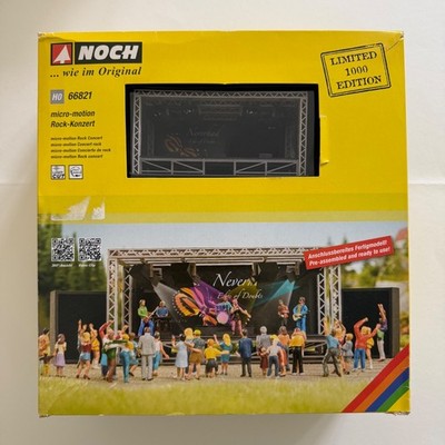 Noch 66821 H0 micro-motion Rock-Konzert LED MUSIK bewegte Welt Lautsprecher NEU