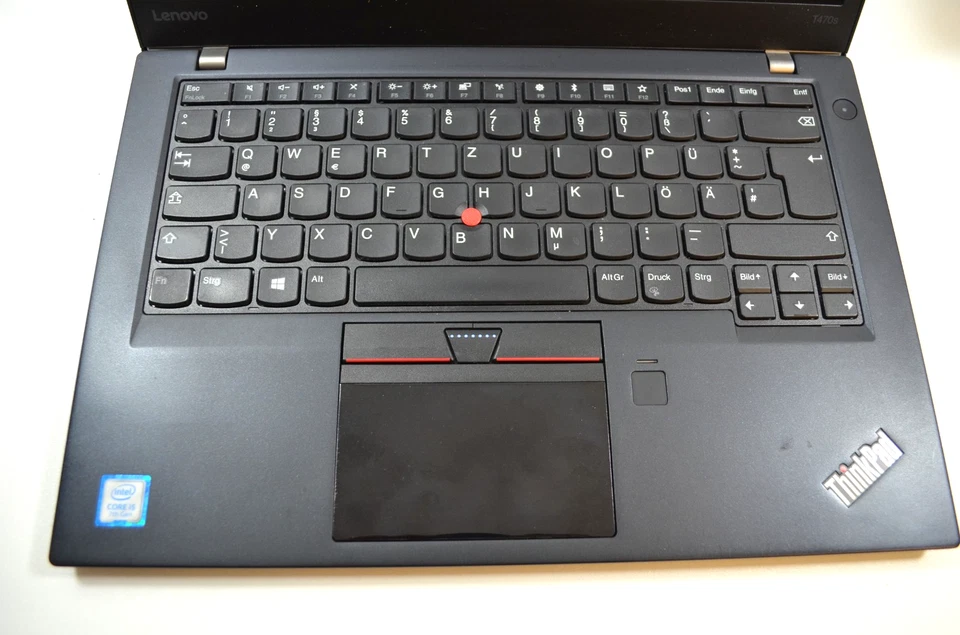 Lenovo ThinkPad T470s TOUCH Laptop Intel Core i5-7200U, 12GB RAM, 256GB NVMe SSD - Bild 4 von 4