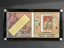 2018 Historic Autographs Strips Cut Signature BILLY SOUTHWORTH Auto w/COA HOF