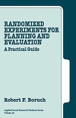 Randomized Experiments for - Paperback, by Boruch Robert F. - Acceptable