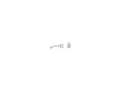 Weller LT1SLX - LT Series Soldering Tip, 30° Bent / Slim Round - 0.4mm