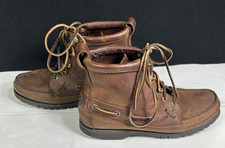 VTG Ralph Lauren POLO Country Women's Ranger Ankle Boots Lace Up Western 7 7B