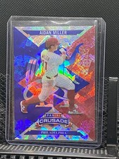 Aidan Miller 2025 Crusade  - Blue Cracked Ice #  94  Phillies
