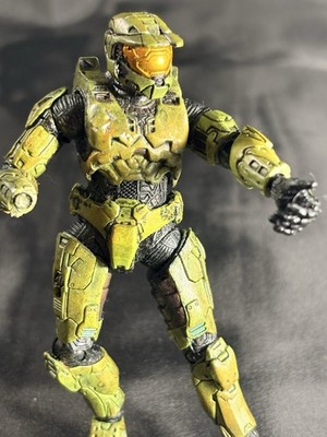 HALO 3 マスターチーフ アクションフィギュア McFarlane Toys McFarlane Halo 3 Master Chief 5” Action Figure Spartan-117 2008