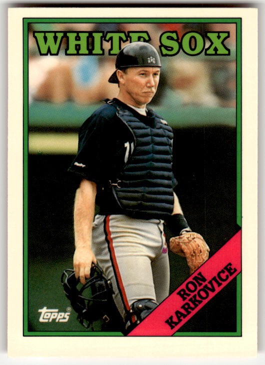 1988 Topps Tiffany Ron Karkovice #NNO Chicago White Sox SP
