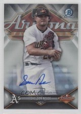 2018 Bowman Chrome 2017 AFL Fall Stars 60/150 Sheldon Neuse #AFL-SN Auto 8az