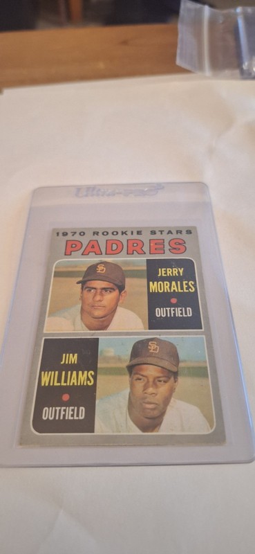 1970 Topps- Padres 1970 Rookie Stars, Jerry Morales, Jim Williams #262 (RC)