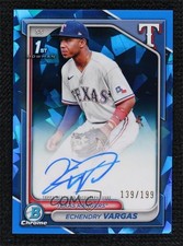 2024 Bowman Chrome Sapphire Edition Prospects 139/199 Echedry Vargas Auto 2o0