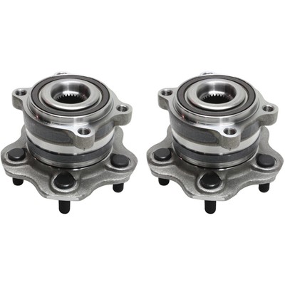 Wheel Hubs For 2009-14 Nissan Murano Rear Left & Right with Bearing AWD