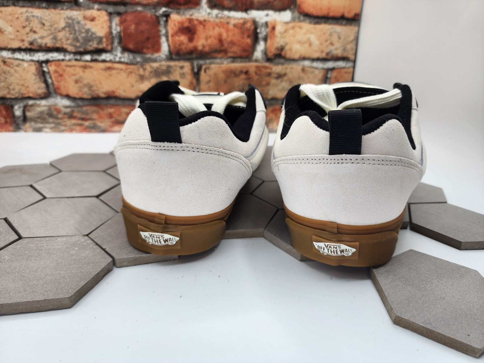 Vans Knu Skool Dr Marshmallow Cream Off White Classic Gum Sz 13 Men New Rare thumbnail 6