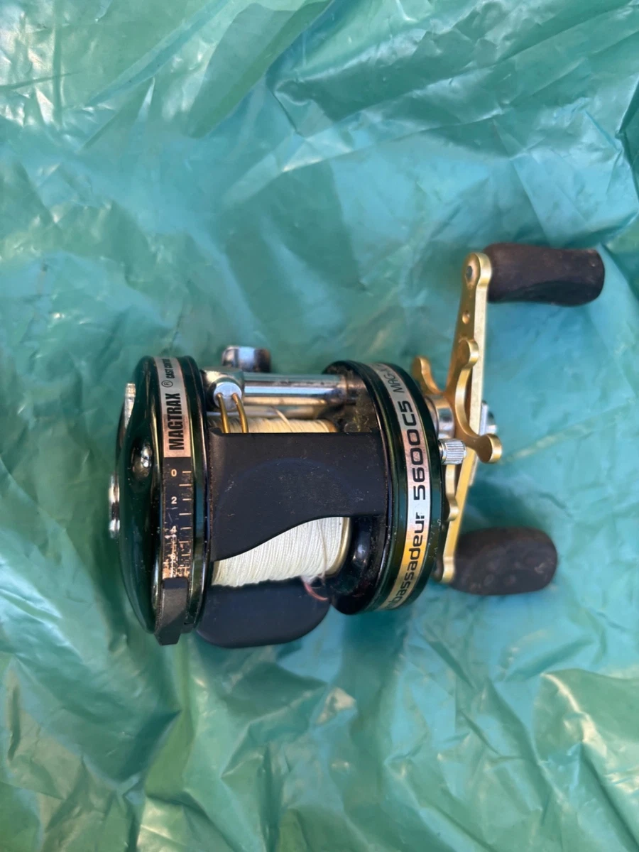 Abu Garcia Ambassadeur 5600C-5 Mag X made in Sweden. Free shipping