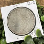 1921 D Morgan Silver Dollar $1 90% Silver Coin