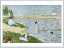 Impressionism Post Impressionism Seurat Painting Musée d'Orsay France Postcard