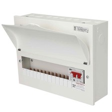 WYLEX 13 WAY CONSUMER UNIT C/W 100AMP INCOMER+SPD NM1306LS