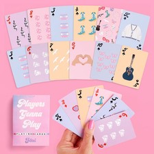 xo, Fetti Eras Playing Card Set - 54 pcs | Light Pink, Purple, Blue, Peach 