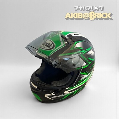 Arai RX-7X Ghost Green Full Face Helmet Size L 61-62cm Japan Model