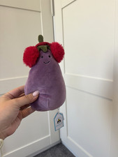 Jellycat Amuseables Toastie Vivacious Aubergine Plush Soft Toy Small With Tags