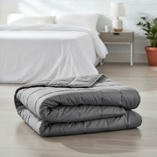 Luxury Weighted Blanket 15lb Full/Queen Size - All-Natural Cotton Comfort 48x72